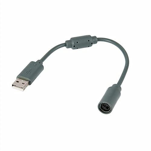 PA Products GREY FOR LOGITECH RACING STEERING WHEEL USB BREAKAWAY CABLE For Xbox One Xbox 360