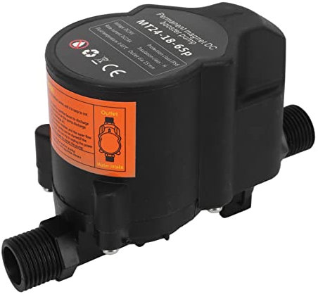Pompe de Surpression Automatique de Pression D'Eau Surpresseur de Douche Pompe de Recirculation Pompe à Eau éLectrique DC 24V