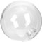 BESTonZON Globo Di Lampada Ombra Di Ricambio Trasparente Rotondo G9 100Mm Copertura Della Luce Sfera Lampada Palla Ombra Per Apparecchi Di Illuminazione Applique Da Parete Lampadario