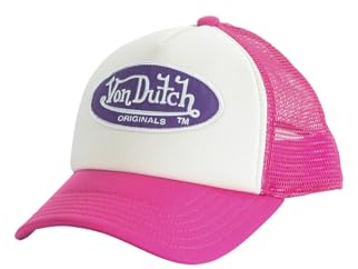 Von Dutch Trucker Cap Tampa Pink Purple, Size:OneSize