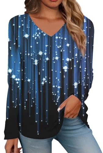 HOOUDO Angebote des Tages Heute Damen Tshirt Damen Schwarz Glitzer Preisfehler Und Schnäppchen Netzshirt Damen 80Er Bluse Seersucker Damen Shirts Damen Sommer Sexy Sale Angebote Bestellung