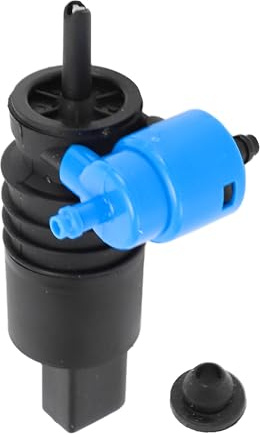 X AUTOHAUX Pompa lavavetri con passacavento Pompa per liquido lavavetri adatta per Mercedes-Benz Classe E 95-03 Pompa tergicristallo No.A2108691021 - Confezione da 1