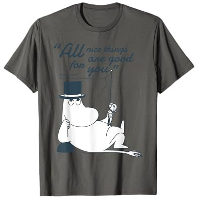 Mumin Nice Things Memoirs Of Moominpappa Mominmamma Zitat T-Shirt