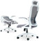 Tervo Model U | Folding Office Chair for Small Spaces | Ergonomic Design with High Rebound Mesh | Computer Desk Chair for Gaming | For Adults & Kids | Foldable & Compact with Flip Up Arms