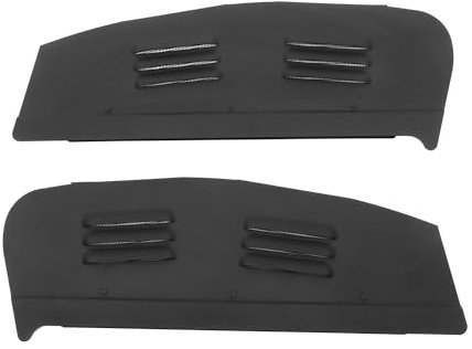 Rejilla de ventilación para ventana compatible con Opel Vivaro B 2014-2019, color negro