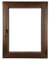 ALUCON Fenster 800x1000 mm – Kunststofffenster 80x100 cm – Flügelfenster Innen Nussbaum/Außen Nussbaum – DIN Rechts
