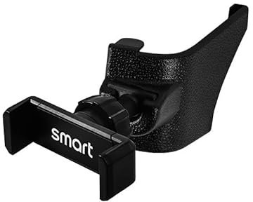 WSDUILA Porta Cellulare Auto per Smart 451 453 Fortwo Forfour, Presa Aria Supporto Telefono Auto, 360° Regolabile,A Clip