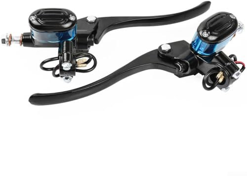 JGmotorfi Pompa idraulica affidabile per freno per ebike e scooter, leva da 10 mm per prestazioni migliorate (pompa superiore sinistra da 10 mm)