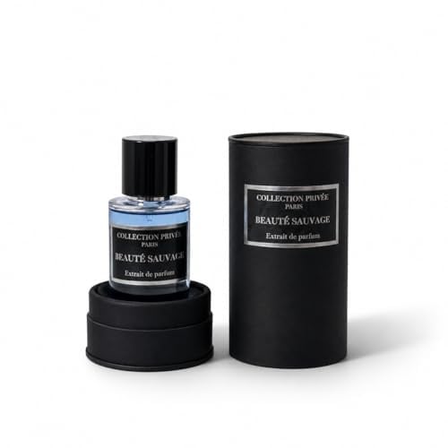 Rose Vanille, Extrait de Parfum Unisexe, Collection Privee Paris, Notes de Rose, Vanille et Musc Blanc, Fragrance Intense et Longue Tenue, 50 ml