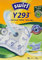 Swirl Y 293 MicroPor Plus Staubsaugerbeutel für Dirt Devil, Nilfisk, Samsung Staubsauger, Anti-Allergen-Filter, 4 Stück inkl. Filter