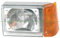 Prasco - FT1214603 - Fiat - Panda - Mod. 01/86-08/03 - Scheinwerfer Asymmetrisch Rechts-H5-Ohne Lwr-Mit Gelbem Blinker