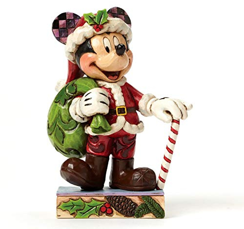 Enesco 4046014 Disney Traditions Holiday Cheer Mickey Mouse