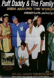 Puff Daddy – Been Around the World (Q) (K) – 100 x 150 cm zeigt/Poster
