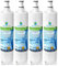 4x AH-WP1 filtro de agua compatibles para Whirlpool nevera SBS002, 4396508, 481281729632, 461950271171, S20BRS, SBS003