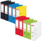 Esselte VIVIDA A4 Lever Arch File, 75 mm Spine, 500 sheets Capacity, PP, Plastic Cover, Files & Folders, Assorted, Pack 10, 628538