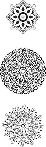HEYDA Motiv-Acrylstempel Set 1, 3er Set, sortiert VE = 1