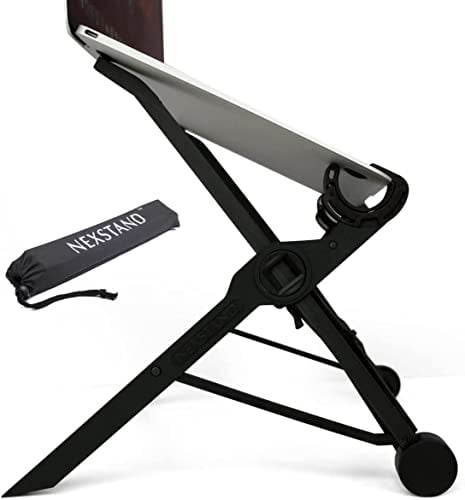 NEXSTAND K2 Laptopständer, Faltbarer tragbarer Desktop-Laptop-Halter, 8 Stufen höhenverstellbarer, ergonomischer Laptop-Ständer für Schreibtisch, MacBook, Laptop 10-17