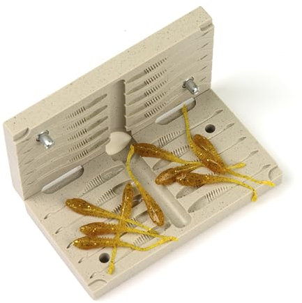 FatFish F01-10C Köderform, weicher Kunststoff, Spritzgussform für Do-It Angelköder, 5,1 cm