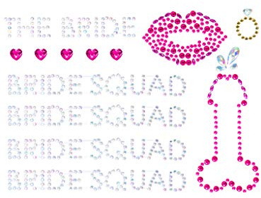 Leg Avenue Women's Festival Adhesive Body Jewels Stickers