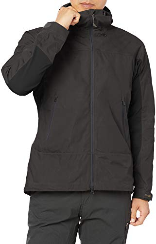 Fjällräven F86131-030-550 Abisko Lite Trekking Jacke, Damen, Dark Grey/Black, XL