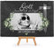Schieferplatte selbst gestalten - Gedenktafel mit Foto bedrucken - Gott brauchte Dich als Engel - Grabtafel, Grabschmuck - Schiefertafel mit Staffelei, 20x30 cm I Personalisierte Erinnerung