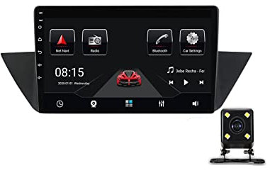 9 Zoll Touchscreen Android 10.0 Autoradio Mit Navi, Doppel Din Autoradio Bluetooth Für BMW X1 E84 2009-2012 Mit Bildschirm Rückfahrkamera SWC Carplay 4G WiFi,4g+64g