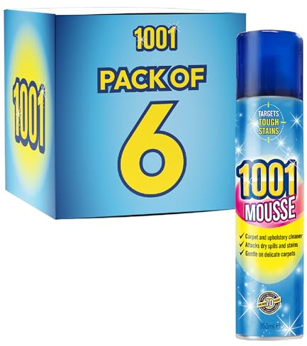 1001 • Carpet Mousse Cleaner • 6 x 500ml
