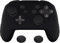 PlayVital Hülle für Nintendo Switch Pro Controller,Case Anti-Rutsche Hülle Schutzhülle Griffe Silikonhülle mit Stick Aufsätze für Nintendo Switch Pro Controller(Samurai Edition,Schwarz)