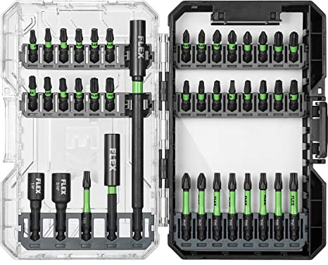FLEX FAM10102-41 Schlagschrauber-Bit-Set, 41-teilig