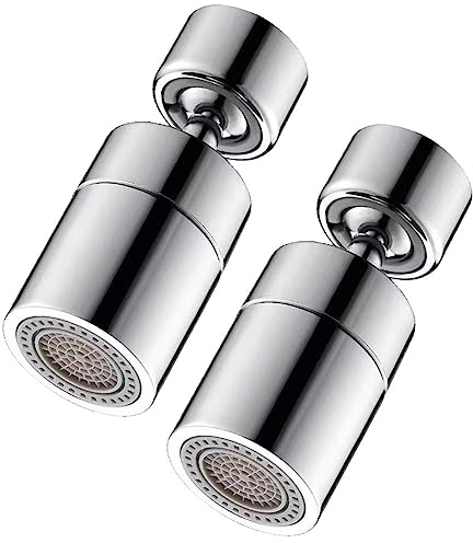 Sydgn Aireador giratorio M22 universal para grifo cocina, 2 piezas