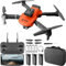 E100 Drohne mit Kamera 720P, FPV Drohne für Kinder Anfänger RC Quadrocopter mit 3 Batterien 360° Hindernisvermeidung One Key Start/Landen Höhenhaltung Headless Modus Geschenk für Jungen Mädchen