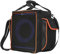 Hesupy Carrying Case Travel Bag for JBL Partybox Encore 2, Portable Speaker Tote Bag Organizer Pouch with Shoulder Strap & Side Storage Pockets for Microphone and Charger Cable Accessories