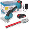 Tagliasiepi a Batteria,2 in 1 Taglia Siepi da Giardino a Batteria,2 x 2000mAh Batterie,2 lame,per Potare Cespugli, Siepi, Prati