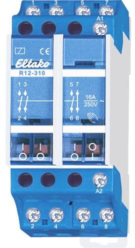 Eltako Schaltrelais 230V. 3 Schließer + 1 Öffner 16A/250V AC R12-310-230V