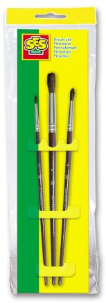 SES SES00390 - Pinsel-Set, 3 Stück