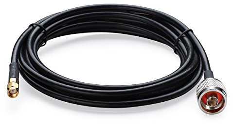 TP-Link TL-ANT24PT3 - Cable de Antena (3 Metros), Negro