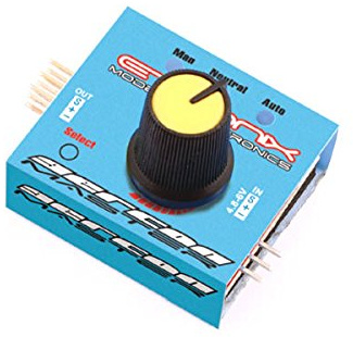 Servo Tester 3 mode Eervo Checker for 1-3 Servos or ESC by Etronix