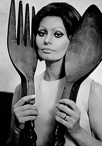 Mangiaspaghetti 37 Sofia Loren cm 35x50 Poster Stampa Cinema Film Affiche Plakat Fine Art Il Negozio di Alex