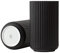 Lyngby Porcelæn Vase H25 cm Lyngby Designklassiker Zeitloses Design, schwarz