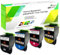 GREENPRINT 4-Farben-kompatible Tonerkartuschen CX410 CX510 Hohe Kapazität 4000 Seiten BK, 3000 Seiten CMY für Lexmark-Drucker CX410de CX510de CX410dte CX410e CX510dthe CX510dhe