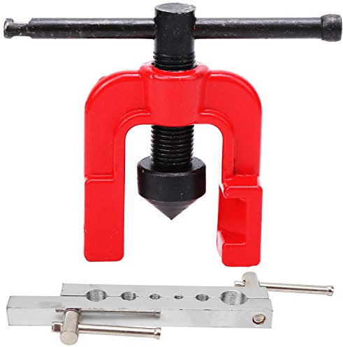 Herramienta de abocardado de tubos de cobre, juego de 2 piezas de escariador, cortador de tubos de cobre que ahorra mano de obra, accesorios de reparación de tubos, para refrigeración, petroquímica, e