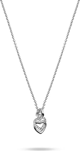 JETTE Damen-Kette 925er Silber 15 Zirkonia One Size 88184751
