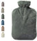 BICAREE Hot Water Bottle with Cover, 2L PVC Hot Water Bag for Neck, Shoulder Pain and Hand Feet Warmer, Menstrual Cramps, Hot Compress and Cold Therapy(Green)