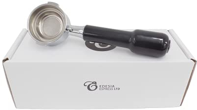 Portafiltros con mango - Compatible con cafeteras exprés GAGGIA 53 mm - Canasta de 7 g con 1 salida