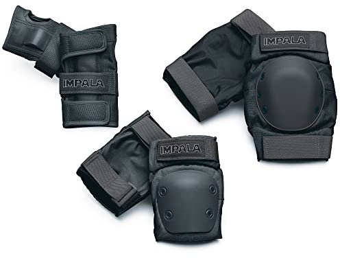 Impala Rollerskates Kit de Protection Noir XL