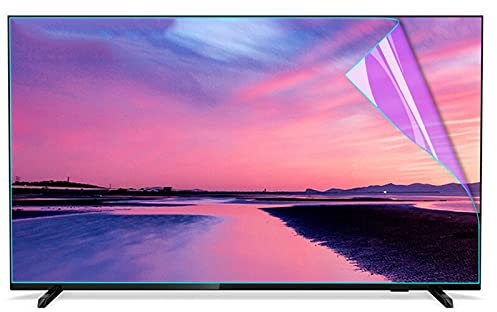 XRRX 32-75 Inch TV Screen Protectors Anti Blue Light TV Film - Anti UV Screen Protector Filter for SHARP, SONY, SAMSUNG, Hisense, LG Etc,34(815 * 345mm)
