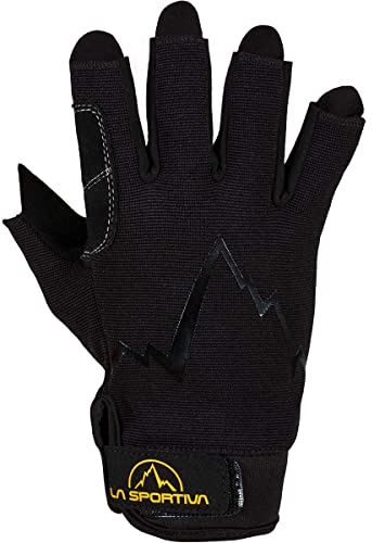 LA SPORTIVA Ferrata Handschuhe, Black, M