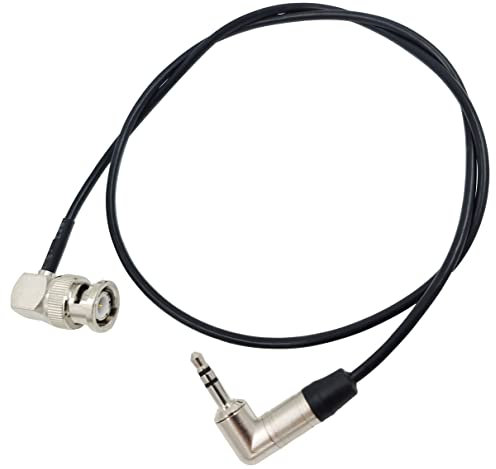 Chikoni Tentacle 3,5 mm TRS auf BNC Timecode-Kabel für Canon EOS C300/500, Sony F55 PDW-700/PMW-EX3/PMW-200/FX6 FX9, Amira ARRI Zoom F8 Kamera, 24 Zoll/60 cm