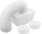 KOMBIUDA 1set Indoor Dryer Vent Kit Dryer Connector for Efficient Lint Collection and Ventilation Drying Machines Fits Standard