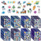 GEEHUA 48 Blatt Weltraum Aufkleber für Kinder, Rakete Astronaut Niedliche Reise Sticker, Wasserfeste DIY Dekorative Aufkleber für Wasserbecher, Laptops, Scrapbook, Telefone, Skateboards